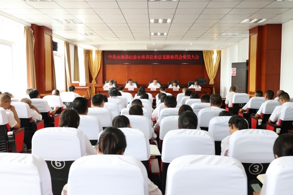 永德县纪委监委党总支顺利完成换届选举